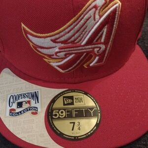 New Era 59Fifty LA Angels 50th Anniversary 1961-2011 Cooperstown Collection